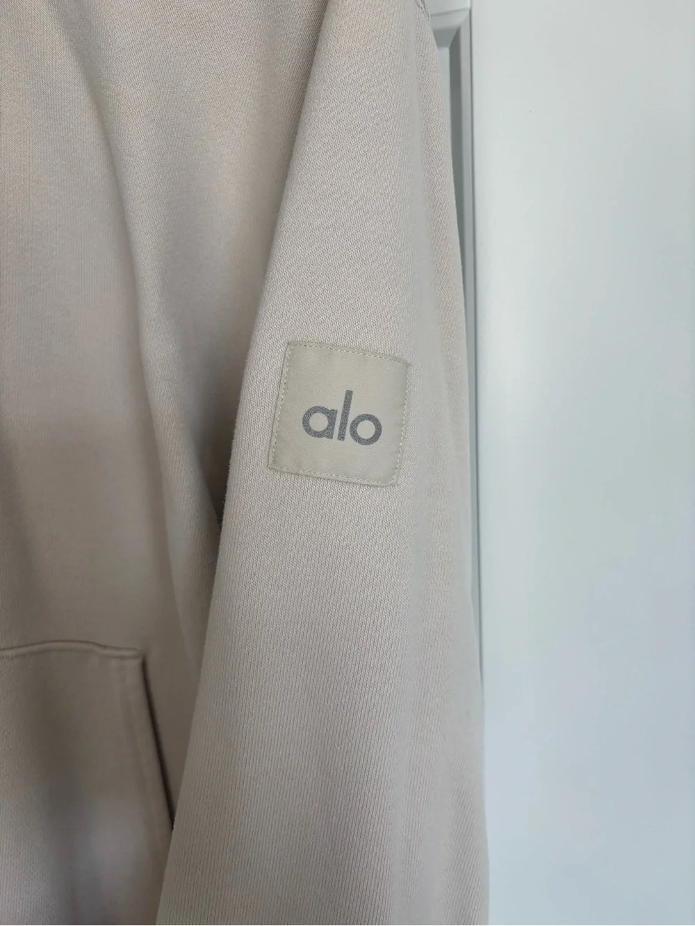 ALO Yoga Oversized Bone Hoodie